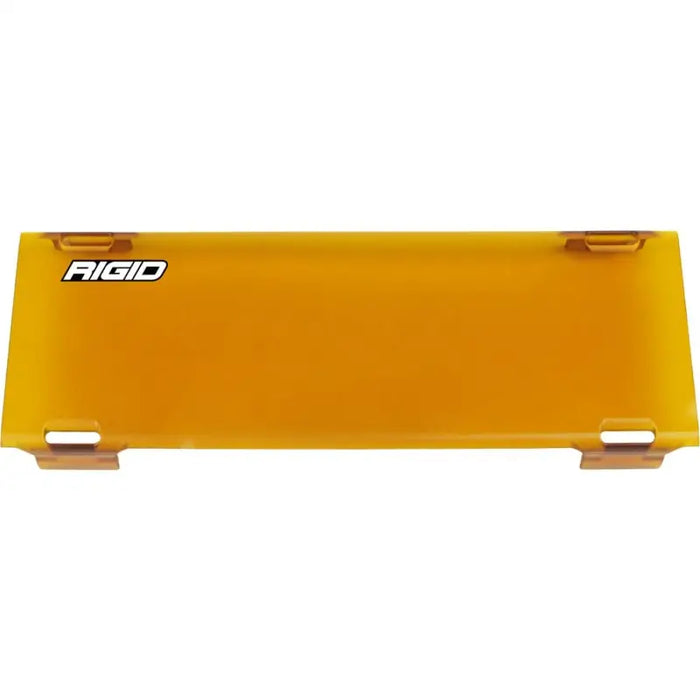 Yellow plastic tray with ’fio’ on it from Rigid Industries 10in E-Series Light Cover