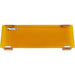 Yellow plastic tray with ’fio’ on it from Rigid Industries 10in E-Series Light Cover