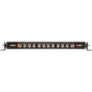 Rigid Industries 10in Radiance Plus SR-Series Single Row LED Light Bar with four black lights