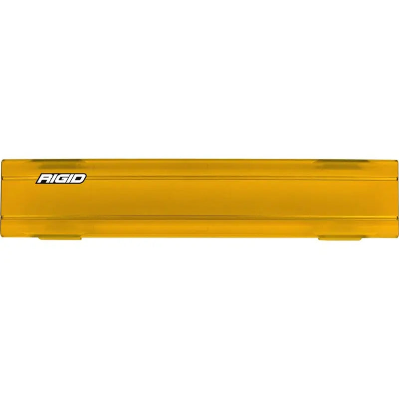 Yellow plastic box with word ’fio’ on Rigid Industries 10in SR-Series LED Light Cover