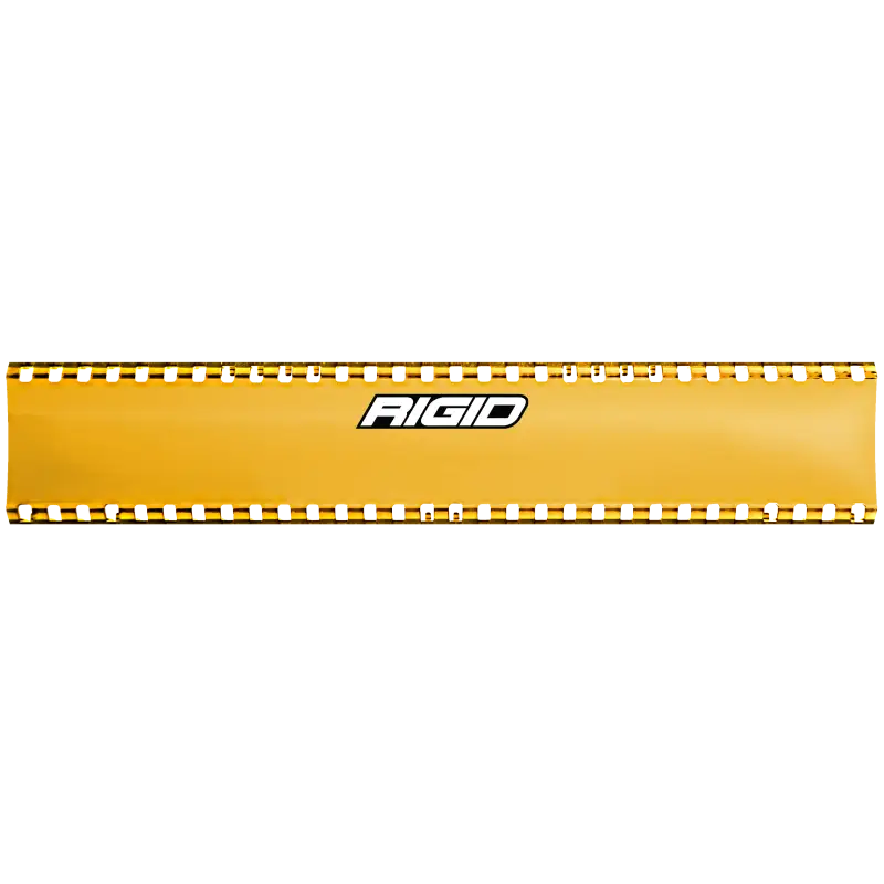Yellow plastic tube with white and black stripe light cover for Jeep Wrangler and Ford Bronco.