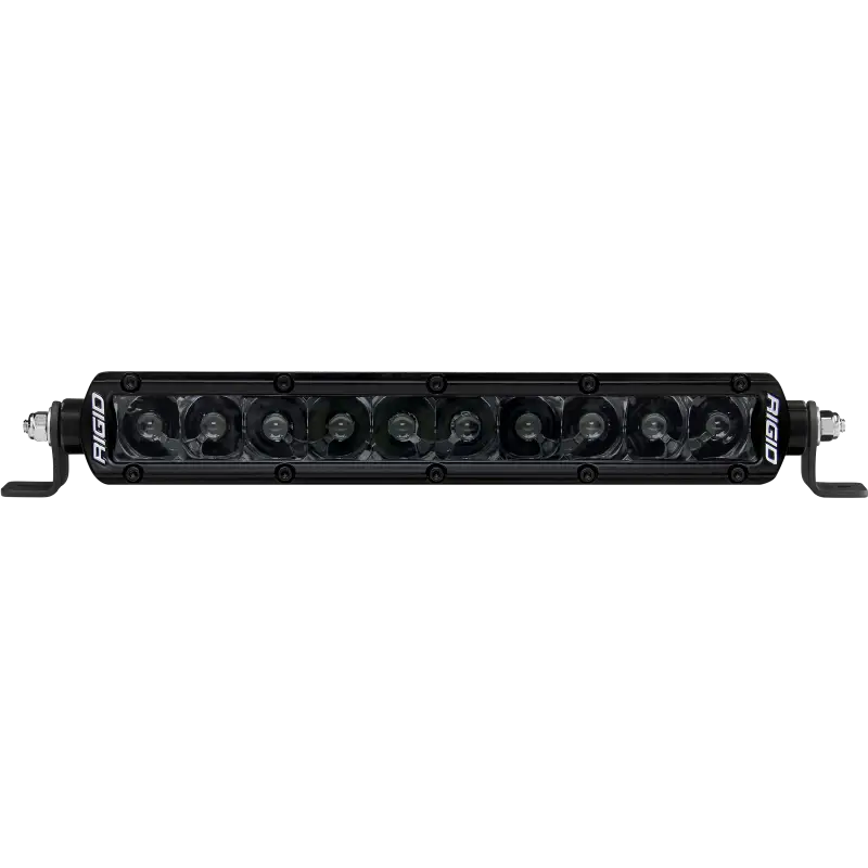 Black LED light bar - Rigid Industries Midnight Edition SR Series 10in Spot