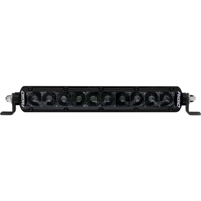 Black LED light bar - Rigid Industries Midnight Edition SR Series 10in Spot