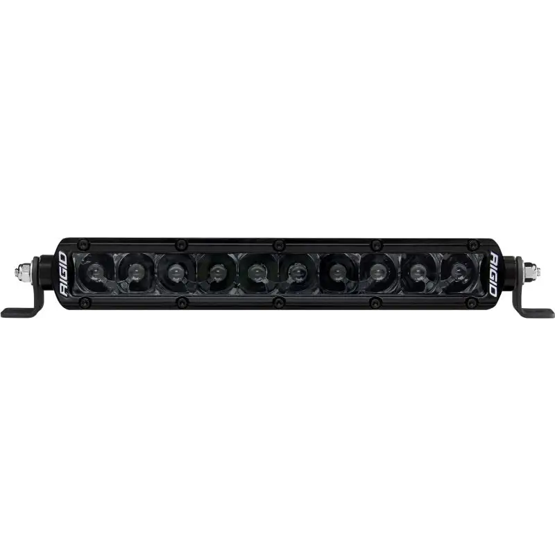 Rigid Industries 10in SR Series Spot - Midnight Edition LED Light Bar