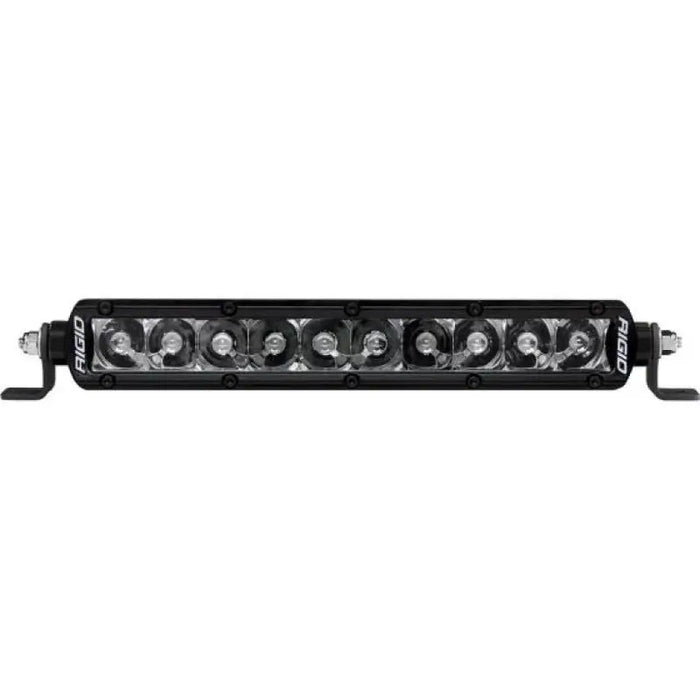 Rigid Industries 10in SR Series Spot - Midnight Edition LED light bar with four lights