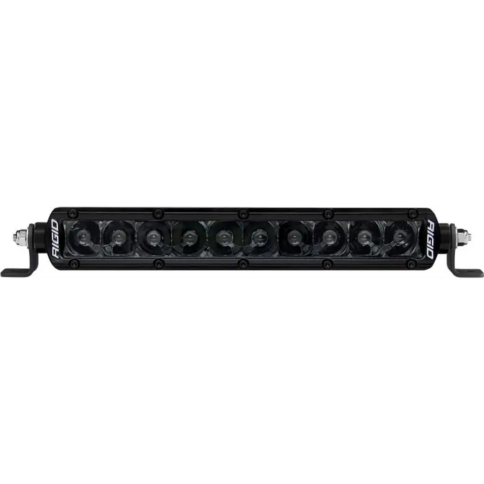 Black LED light bar - Rigid Industries 10in SR Series Spot Midnight Edition