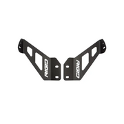 Black plastic front fenders for honda displayed in rigid industries 2018 jeep jl - hood mount kit.