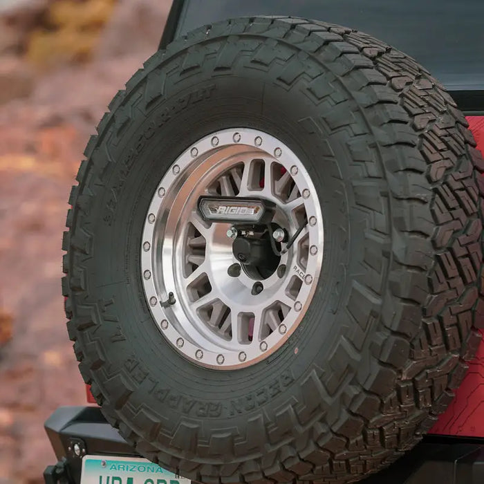 Rear chase pod light on 2021+ Ford Bronco jeep.