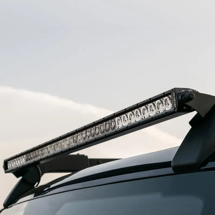 Rigid Industries 2021 Ford Bronco Roof Rack Light Kit with SR Spot/Flood Combo Bar