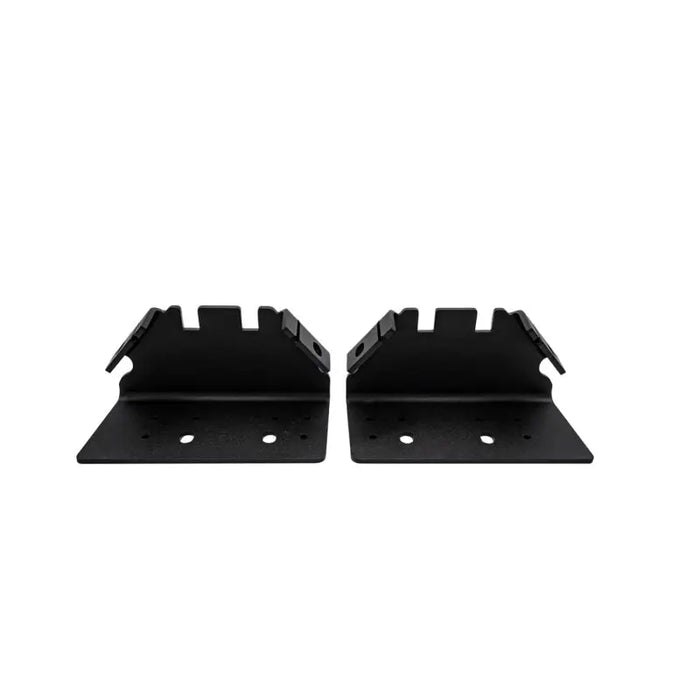 Pair of black plastic brackets for 2021+ Ford Roof Pod Mount - fits 8 RIGID 4in 360-Series lights