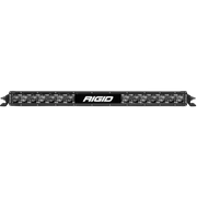 Rigido LED light bar on Rigid Industries 20in SR-Series Dual Function SAE High Beam Driving Light
