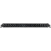 Black LED light for jeep Wrangler - Rigid Industries 20in SR-Series PRO - Spot - Midnight Edition