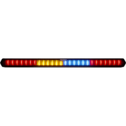 Rigid Industries 28in Chase Light Bar - Rear Facing 27 Mode 5 Color LED Light Bar