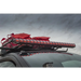 Rigid Industries 30in Adapt Light Bar with red car roof rack