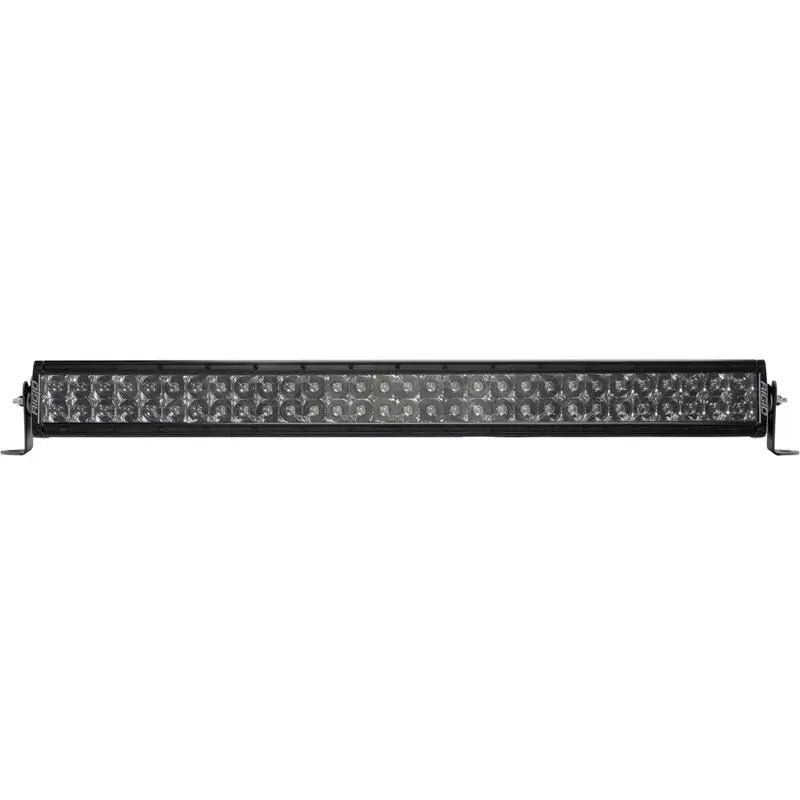 Rigid Industries 30in E Series Spot - Midnight Edition LED light bar with white background
