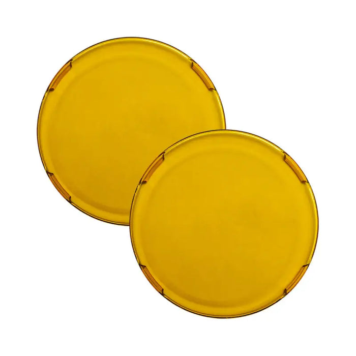 Yellow plastic lids for Rigid Industries 360-Series 6in Light Covers