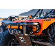 Rigid Industries Amber Pro Edition 6in SAE Fog Light Bumper Mount - White