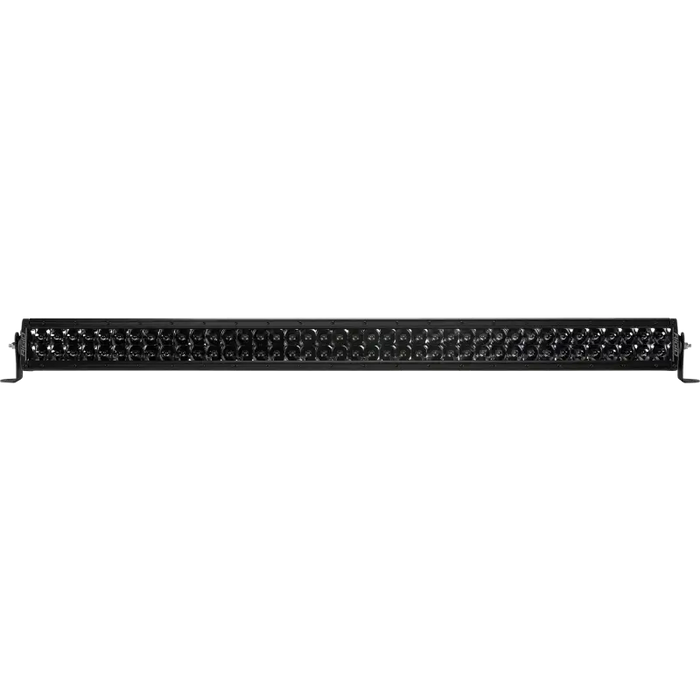 Black metal shelf with white background - Rigid Industries 40in E Series Spot Edition featuring LED technology