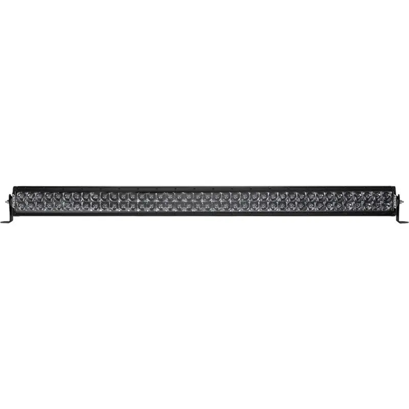 Black LED light bar from Rigid Industries with Midnight Optics on white background