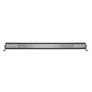 White light bar with black frame - Rigid Industries 40in E2 Series - Combo (Drive/Hyperspot)