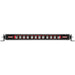 Black LED light bar with four lights - Rigid Industries 40in Radiance Plus SR-Series Single Row LED Light Bar.
