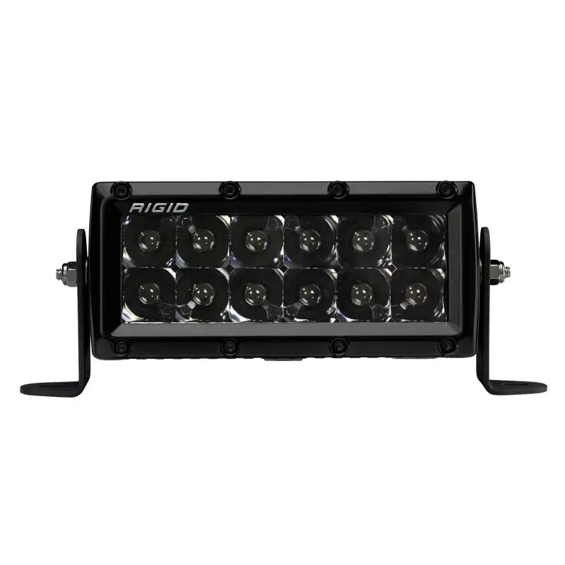 Rigid Industries 6in E Series Spot - Midnight Edition LED Light Bar