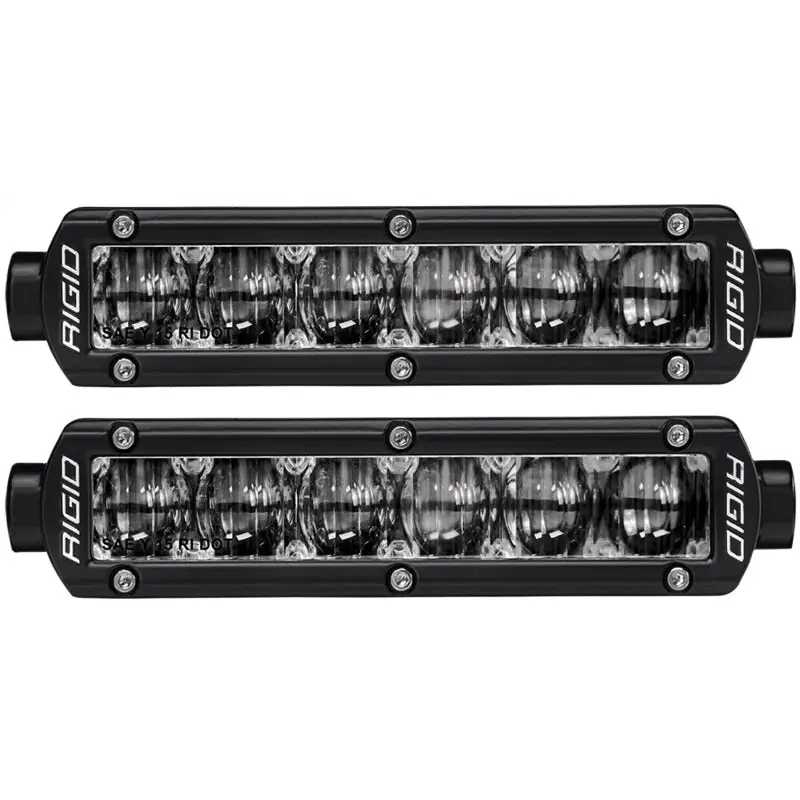 Rigid Industries 6in SR-Series LEDs - SAE Compliant Fog Lights for Jeep Wrangler
