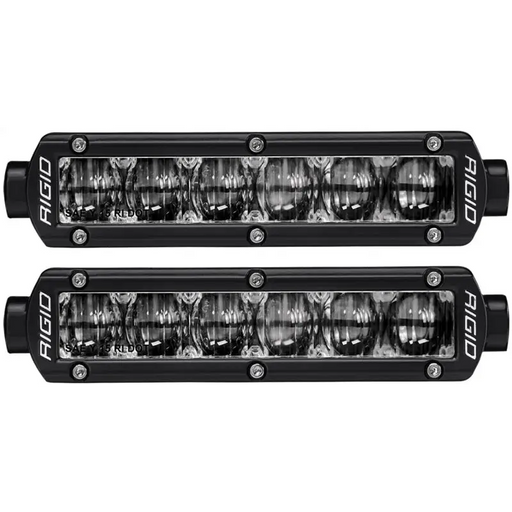 Rigid Industries 6in SR-Series LEDs - SAE Compliant Fog Lights for Jeep Wrangler