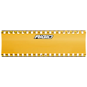 Yellow plow blade light cover for Jeep Wrangler and Ford Bronco