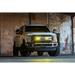 Rigid Industries 6in SR-Series Pro Dot / SAE Fog Lights - street legal white truck in parking lot