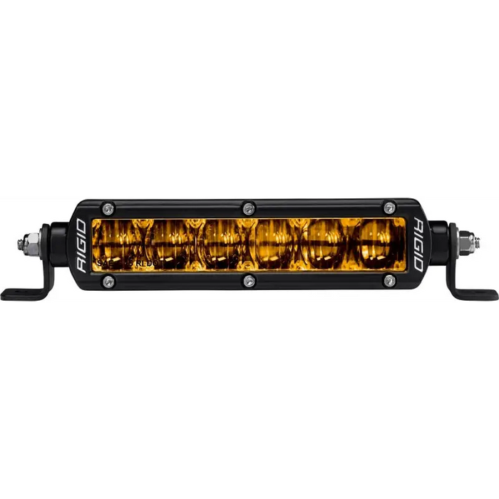 Rigid Industries 6in SR-Series Pro Dot / SAE Fog Lights in Selective Yellow