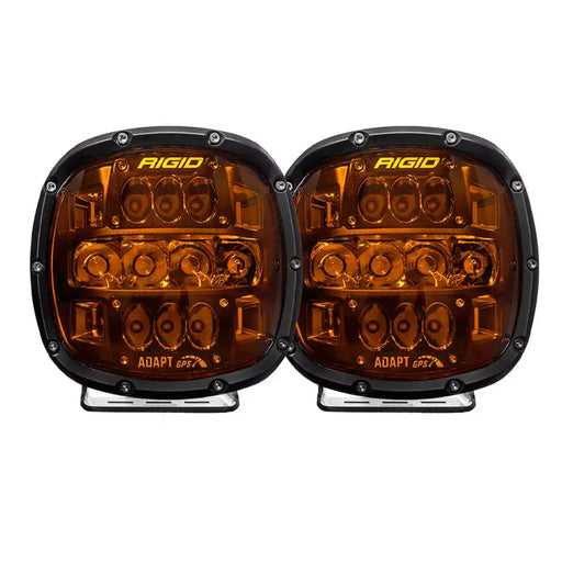 Rigid Industries Adapt XP w/ Amber PRO Lens (Pair) - Amber Pro Edition LEDs