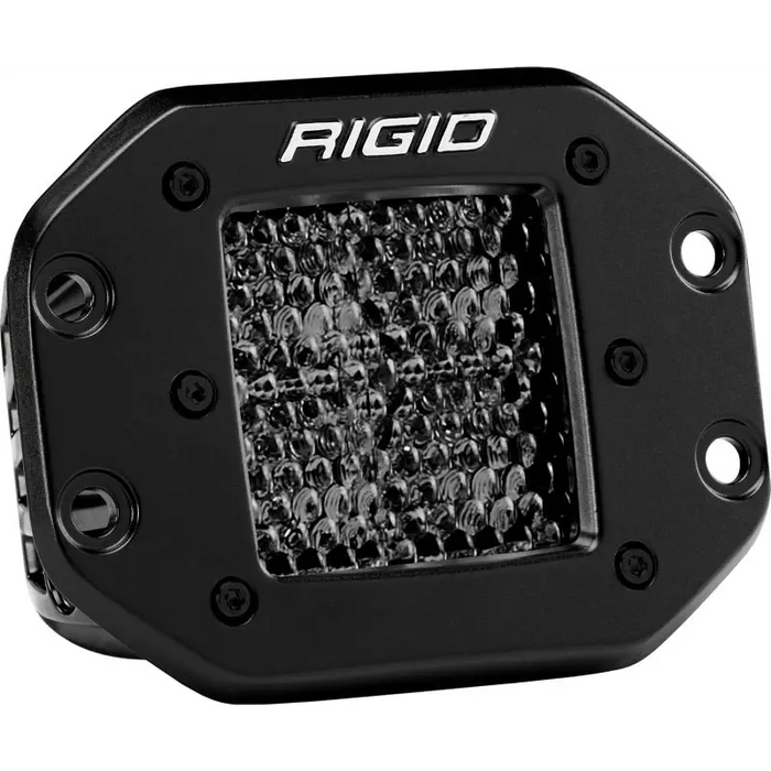 Rigid Industries D Series PRO Midnight Edition Diffused Lens LED Light Pair