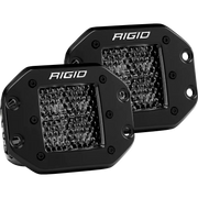 Rigid Industries D Series PRO Midnight Edition - Spot - Diffused - Pair LED Lights