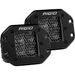 Rigid Industries D Series PRO Midnight Edition diffused lens LEDs