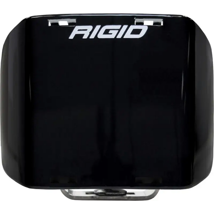 Rigid Industries D-SS Black Cover light covers for pig black front fender.