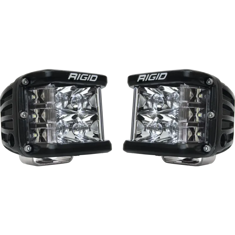 Rigid Industries D-SS - Spot - Set of 2 - Black Housing lighting solution for Jeep Wrangler.