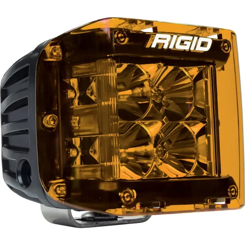 Rigid Industries D-SS - Yellow Cover, 12W Amber Light