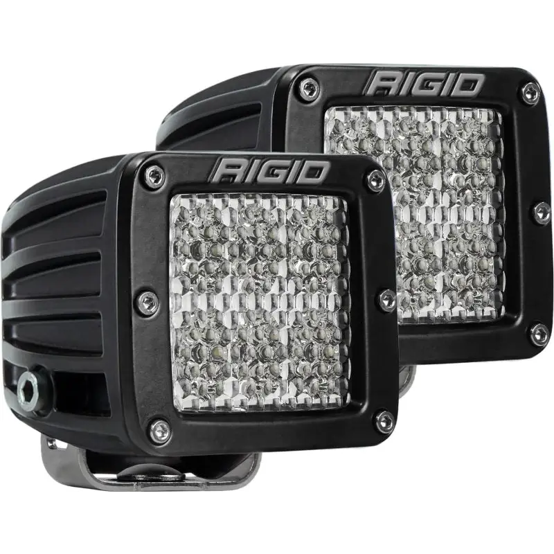 Rigido LED light pods - Rigid Industries D2 - 60 Deg. Lens Pair