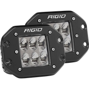 Rigido LED light pods for off-road vehicles - Rigid Industries D2 Flush Mount Driving Pair.