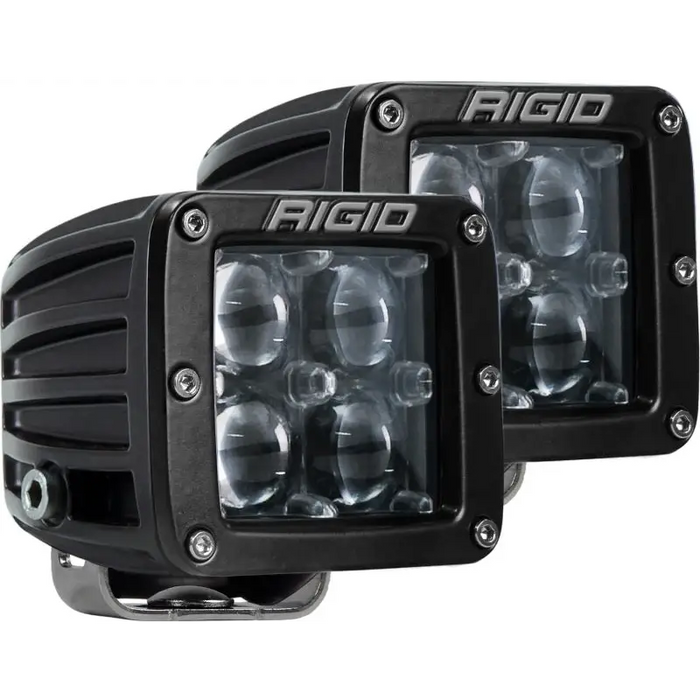 Rigid Industries D2 - HYPERSPOT Pair: Rigid LEDs lighting solution for Jeep Wrangler