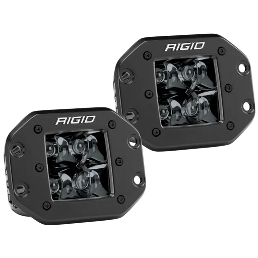 Rigid Industries D2 Midnight Edition LED Light Pods for Jeeps.