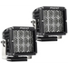 Pair of Rigid Industries D2 XL Specter Diffused LEDs - (Set of 2)