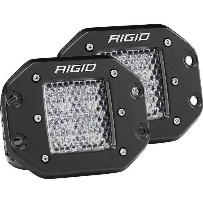 Rigid Industries Dually Flush Mount LED Lights - Set of 2