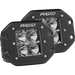 Rigido LED light pods for off-road vehicles - Rigid Industries Dually Flush Mount Flood Set of 2 - lighting solution