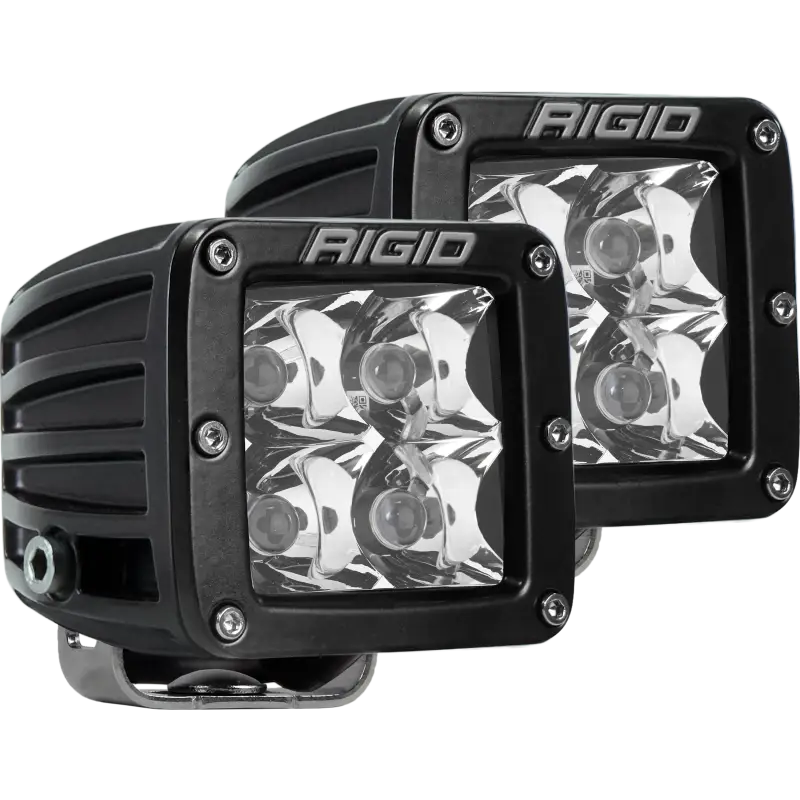 Rigido LED light pods for trucks - Rigid Industries Dually - Spot - Set of 2