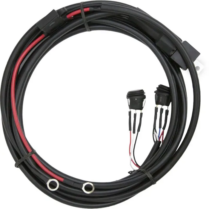 Rigid Industries Harness Radiance Multi-Trigger wires - black, red, white.