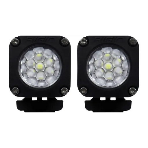 Pair of LED work lights for off-road vehicles in Rigid Industries Ignite Backup Kit - STD