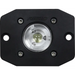 Rigid Industries Ignite Flood - FM - Black LED light with white light on it