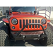 Rigid Industries Jeep JK Double A-Pillar Mount showcasing front bumper bars.